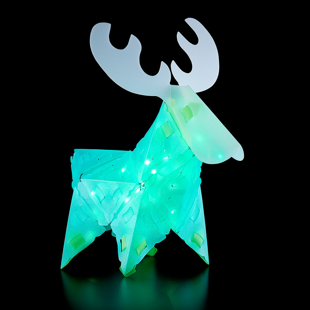 ROMPECABEZAS CON ILUMINACION 3D PEQUEÑO, ALCE