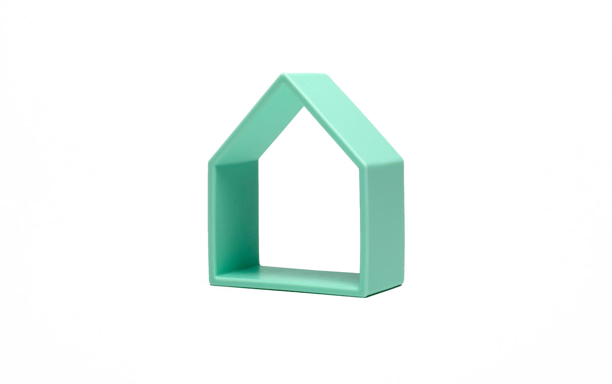SET DE PERSONA Y CASA COLOR VERDE PASTEL