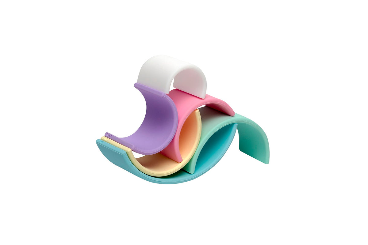 ARCOIRIS DE COLORES PASTEL 6PCS