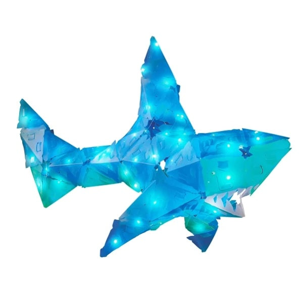 ROMPECABEZAS CON ILUMINACION 3D GRANDE, TIBURON