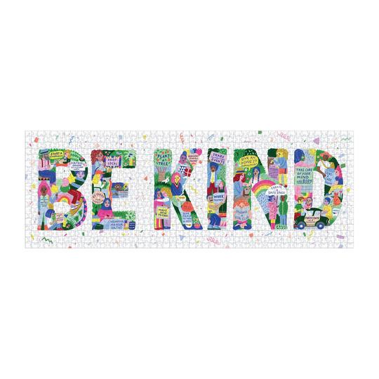 PUZZLE 1000 PCS, BE KIND