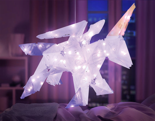 ROMPECABEZAS CON ILUMINACION 3D GRANDE, UNICORNIO