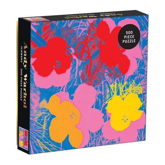 PUZZLE 500PCS, FLORES DE ANDY WARHOL