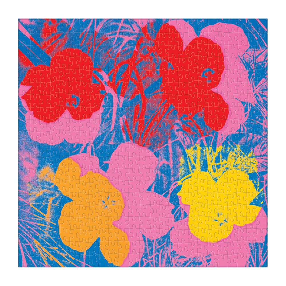 PUZZLE 500PCS, FLORES DE ANDY WARHOL