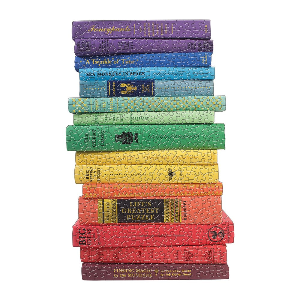 2 PUZZLES CON FORMA 650PCS, QUEEN OF THE STACKS