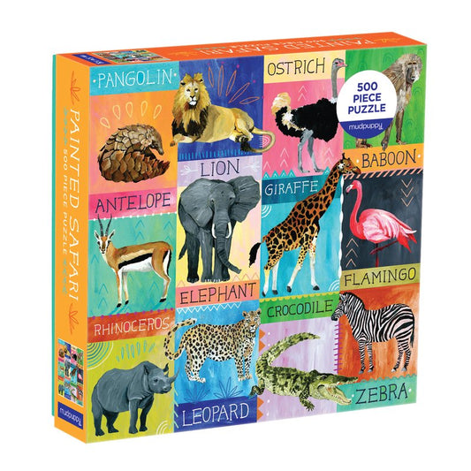 PUZZLE 500PCS, SAFARI PINTADO