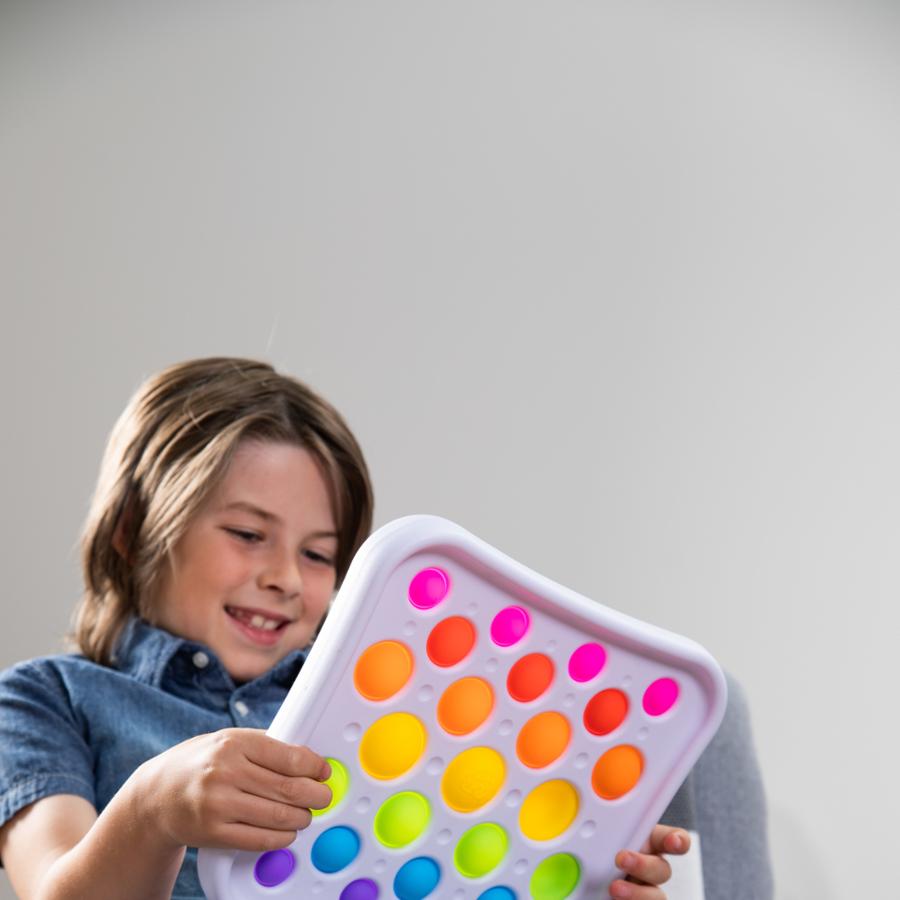 DIMPL POPS DELUXE, JUEGO SENSORIAL, IDEAL PARA MANOS INQUIETAS
