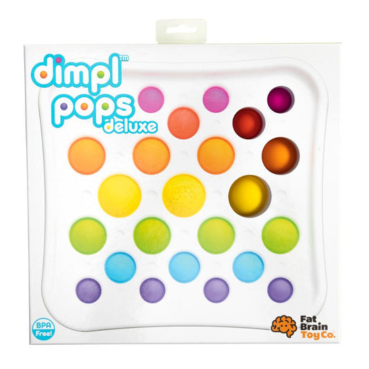 DIMPL POPS DELUXE, JUEGO SENSORIAL, IDEAL PARA MANOS INQUIETAS
