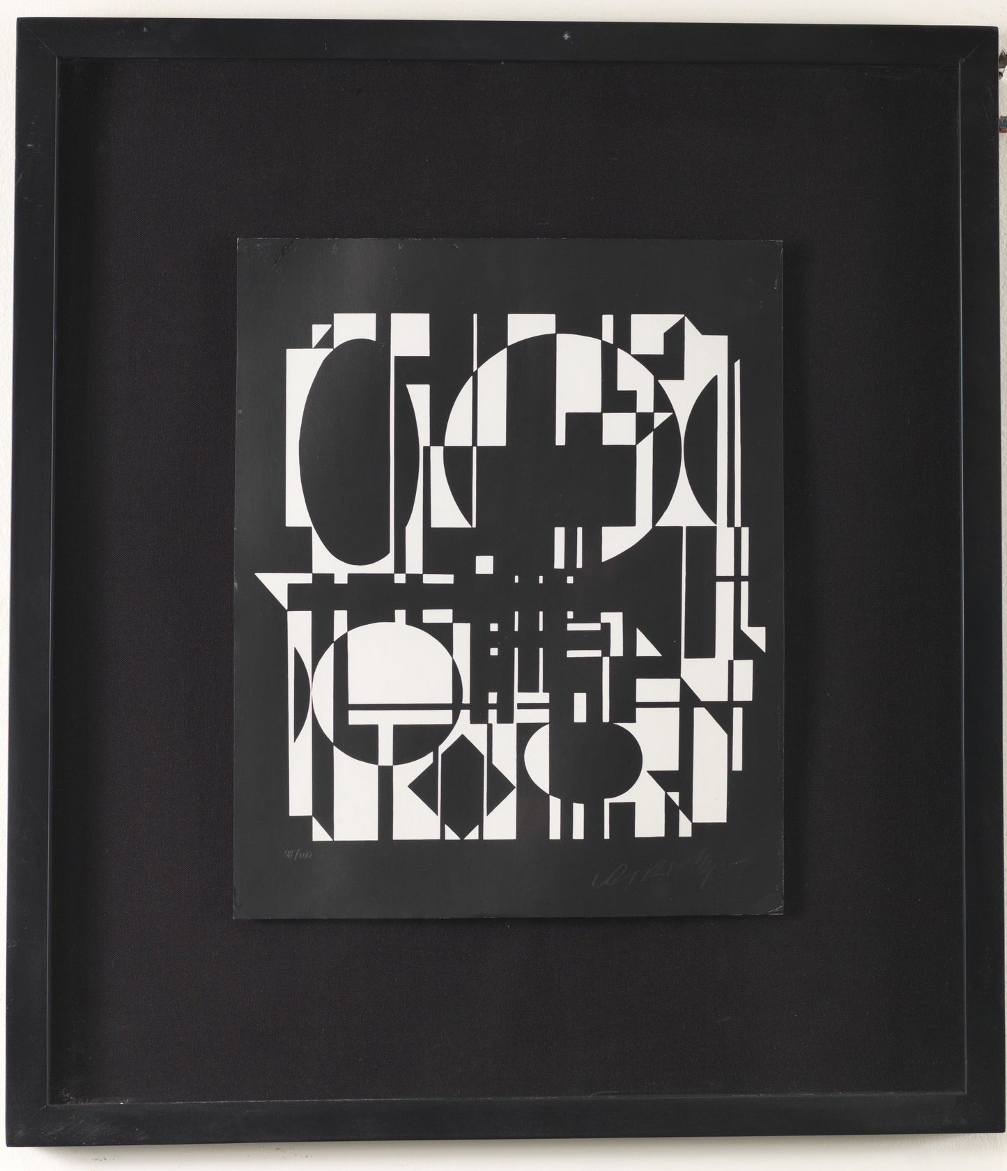 VICTOR VASSARELY - CUADRO 410