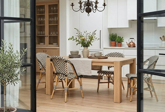 Sitial de madera Dean