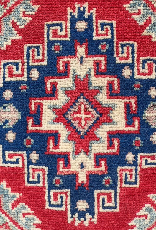 Alfombra Lana, Kazak 1.20 x 0.80 mts. 0081