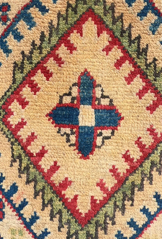 Alfombra Lana, Kazak 1.20 x 0.80 mts. 0096