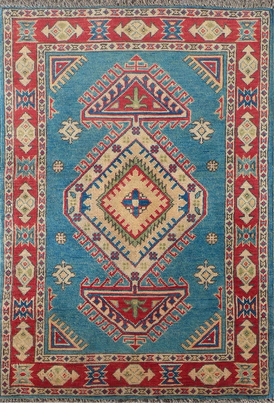 Alfombra Lana, Kazak 1.20 x 0.80 mts. 0097
