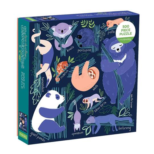 PUZZLE 500 PCS, OSOS PEREZOSOS