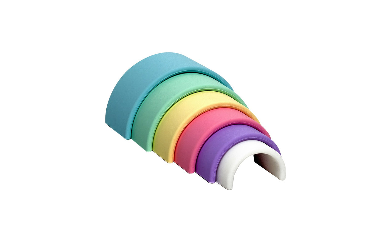 ARCOIRIS DE COLORES PASTEL 6PCS