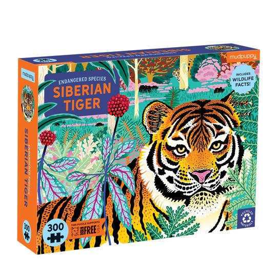 TIGRE SIBERIANO 300 PCS, PELIGRO DE EXTINCION