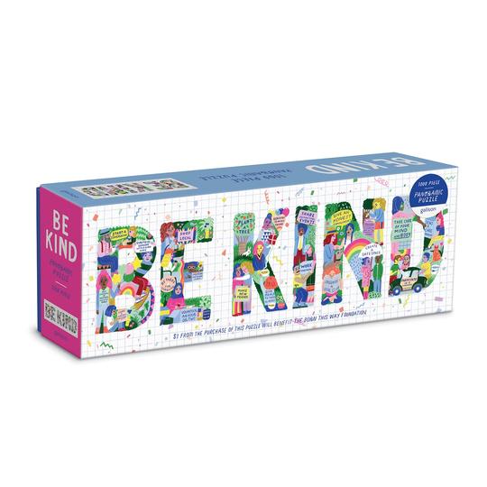 PUZZLE 1000 PCS, BE KIND