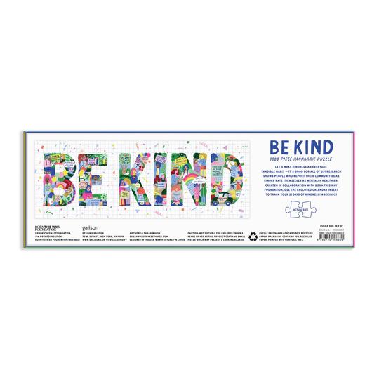 PUZZLE 1000 PCS, BE KIND