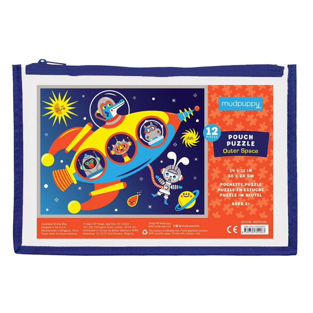PUZZLE 12PCS EN ESTUCHE, ESPACIO EXTERIOR