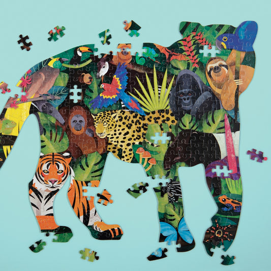 PUZZLE 300PCS CON FORMA, SELVA