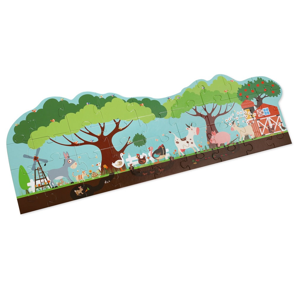 PUZZLE 36PCS DE PISO, GRANJA