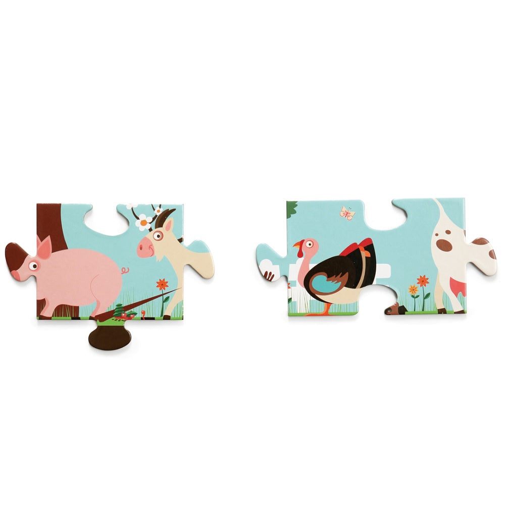 PUZZLE 36PCS DE PISO, GRANJA