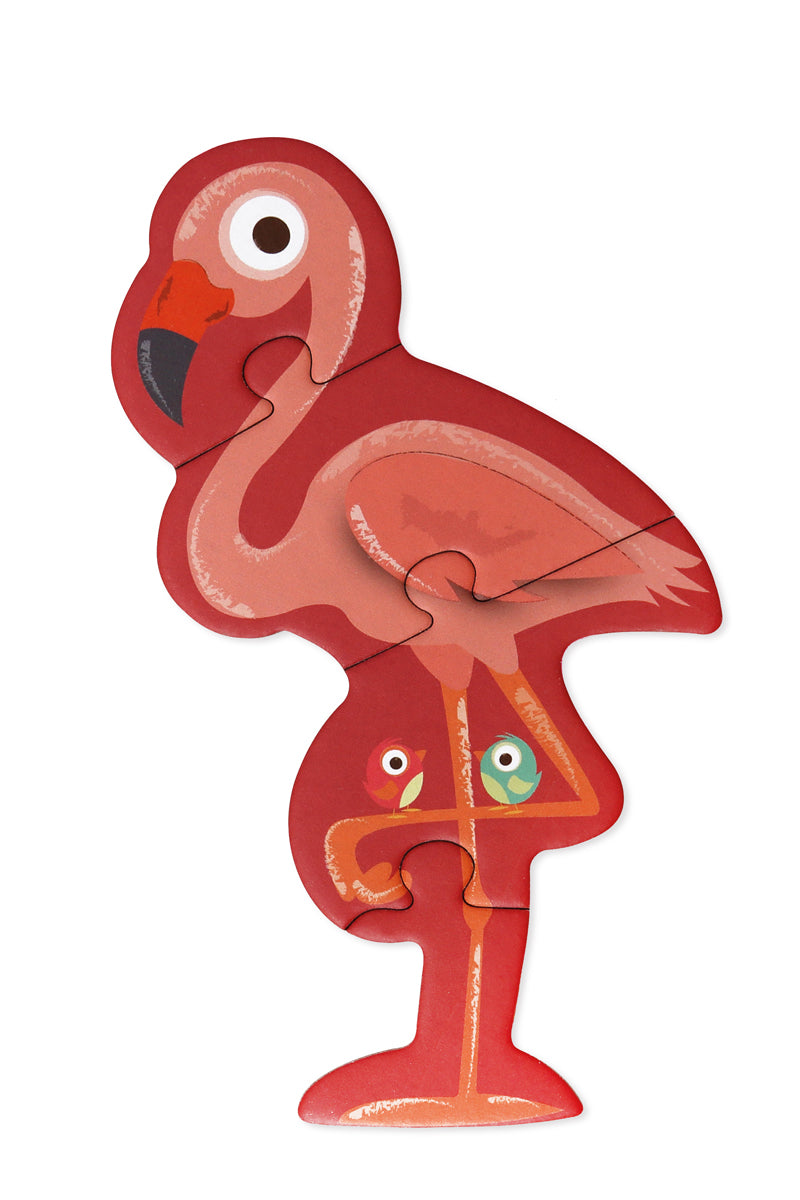 PUZZLE PROGRESIVO SAFARI, 5 PUZZLES