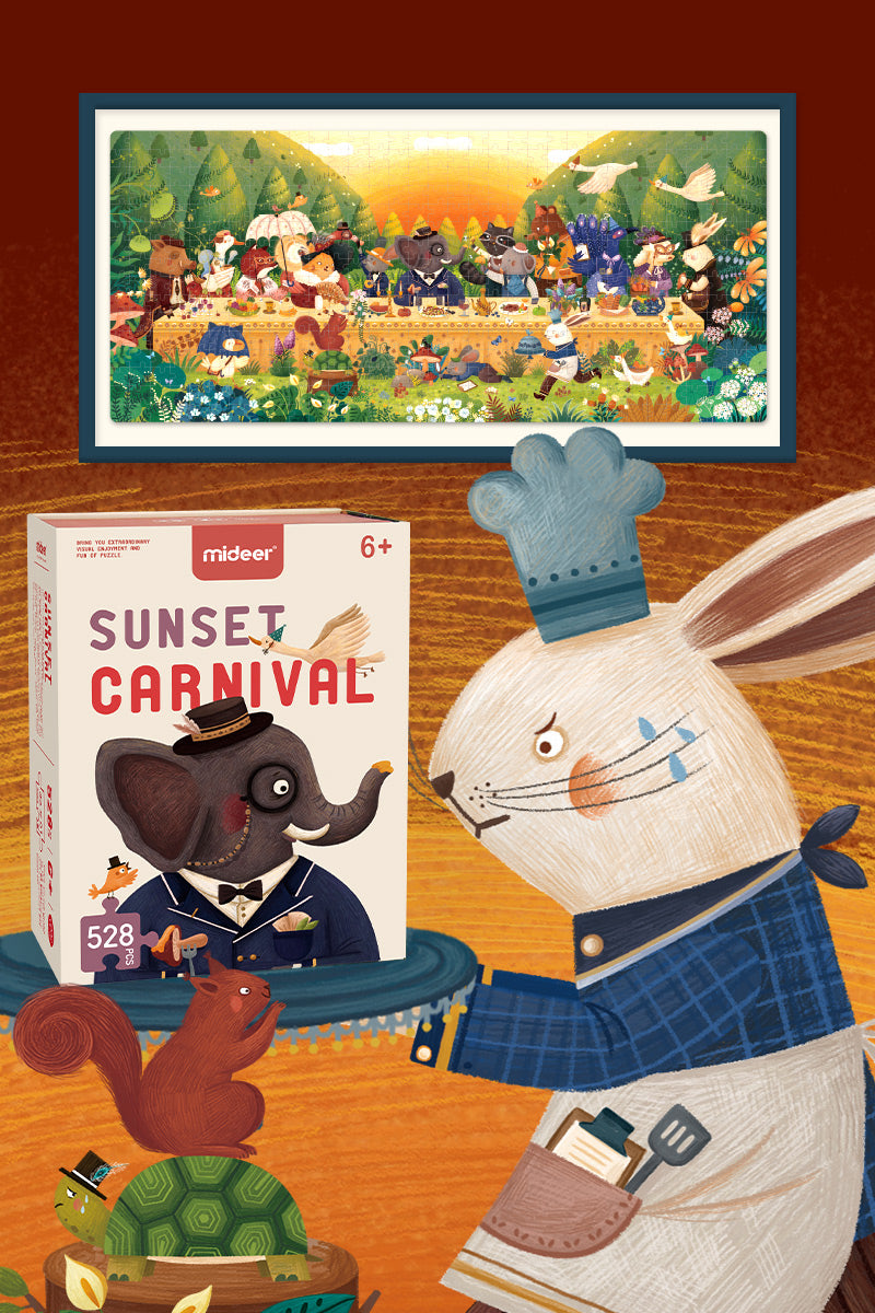 PUZZLE CARNAVAL 528 PCS
