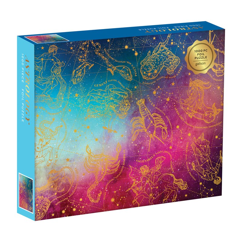 PUZZLE 1000PCS, ASTROLOGIA CON ALUMINIO