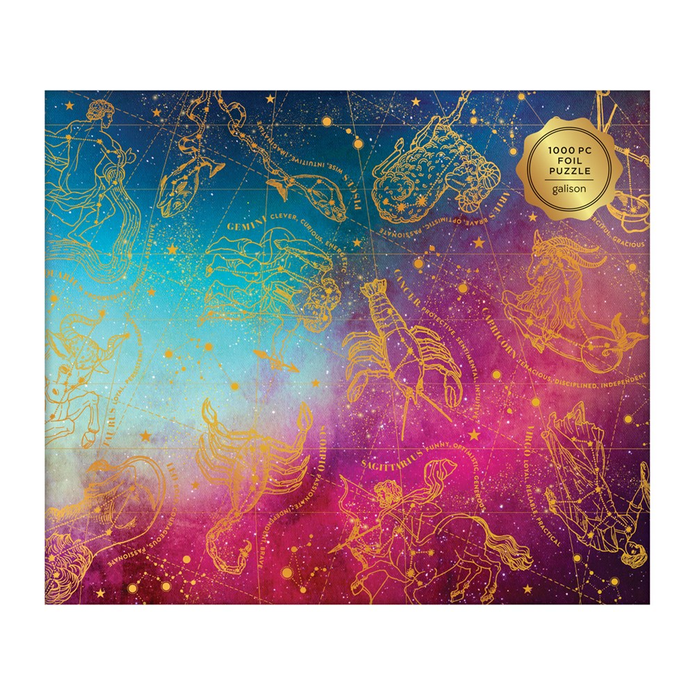 PUZZLE 1000PCS, ASTROLOGIA CON ALUMINIO