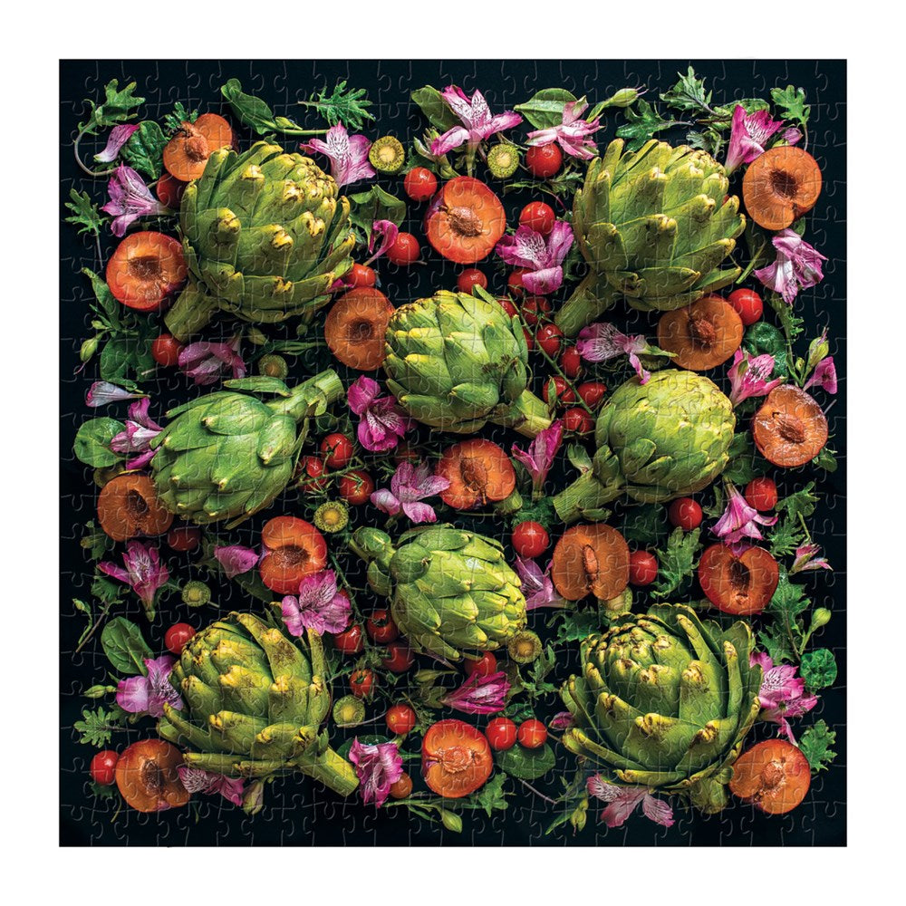 PUZZLE 500PCS, ALCACHOFA FLORAL