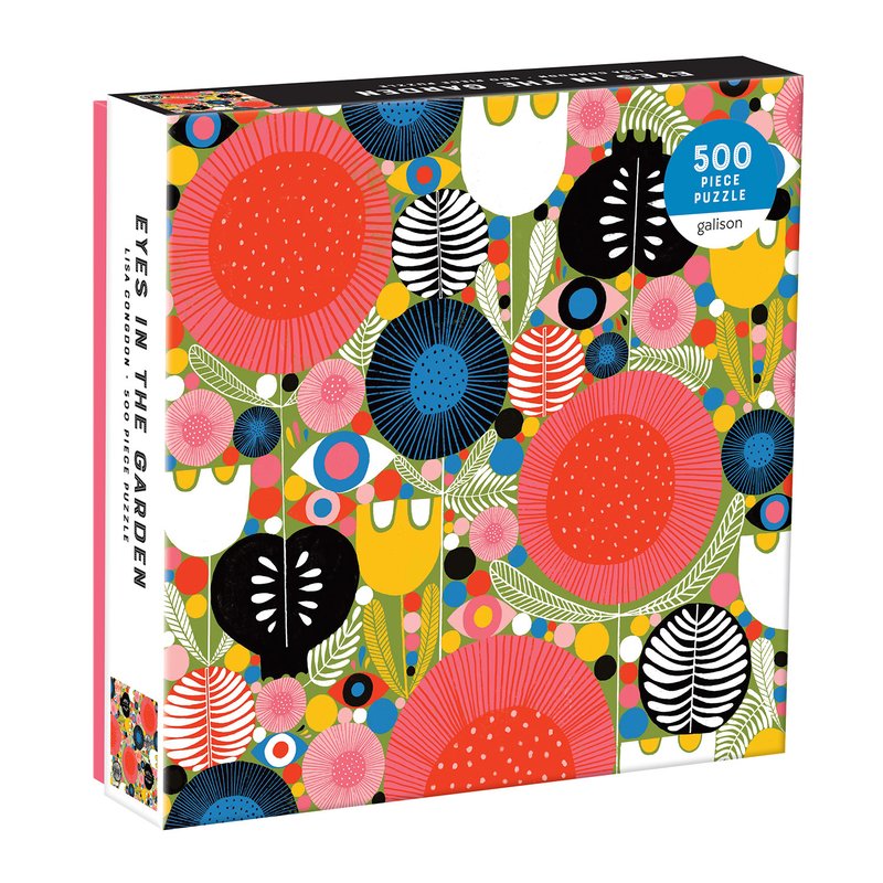 PUZZLE 500PCS, OJOS EN EL JARDIN