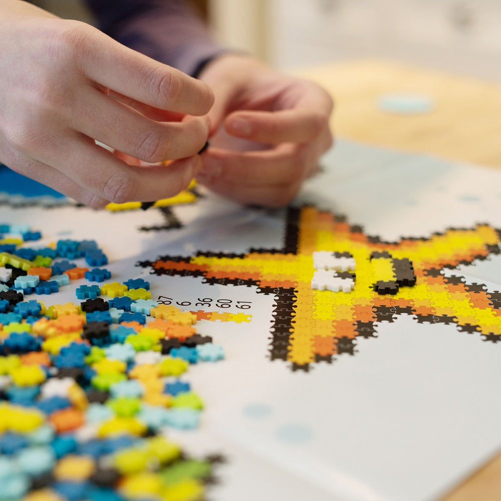 JIXELZ PUZZLE DE PIXELES, 1500 PC SET, BAJO EL MAR
