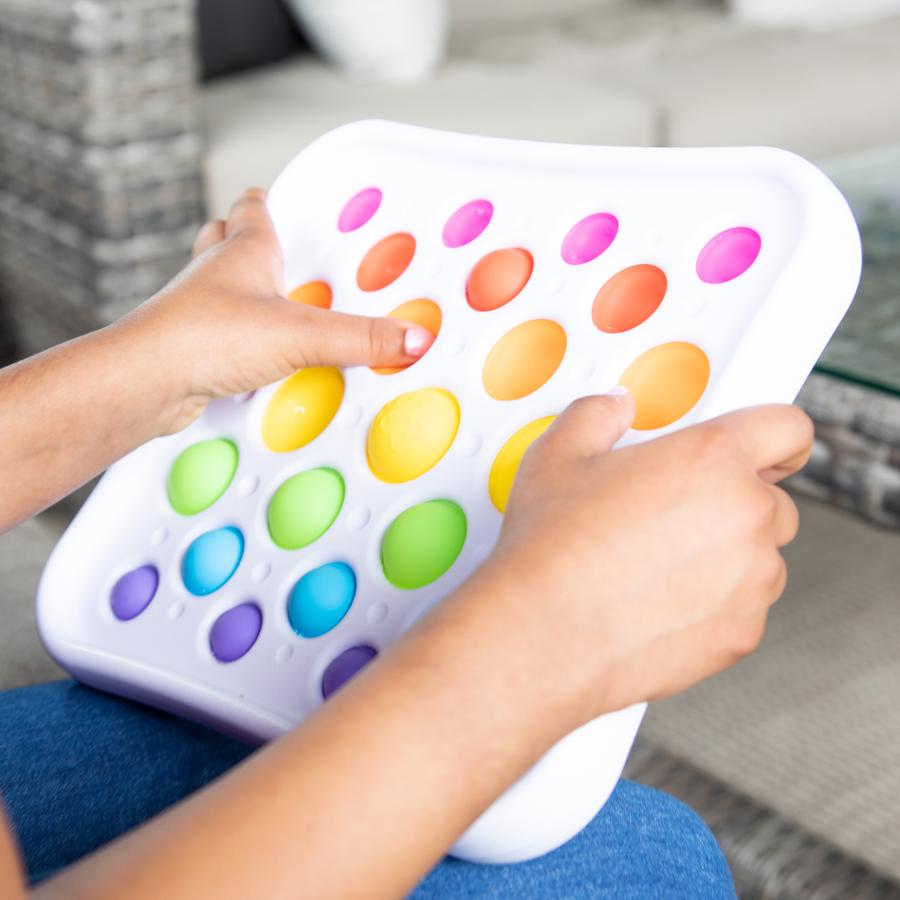 DIMPL POPS DELUXE, JUEGO SENSORIAL, IDEAL PARA MANOS INQUIETAS