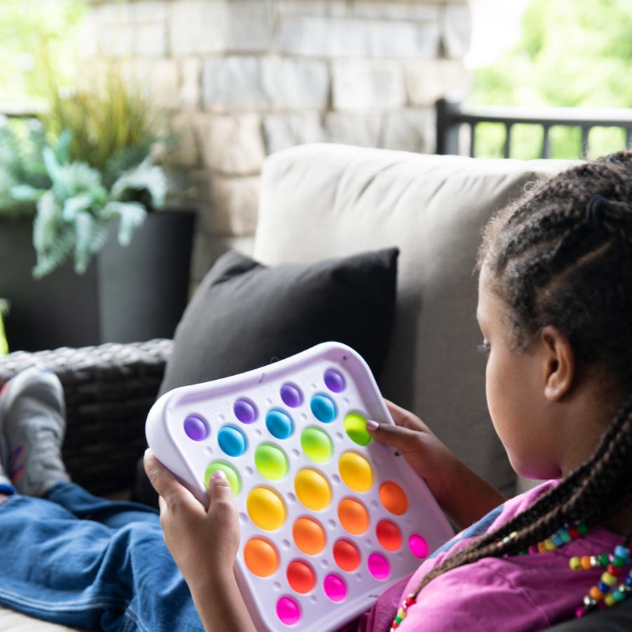 DIMPL POPS DELUXE, JUEGO SENSORIAL, IDEAL PARA MANOS INQUIETAS