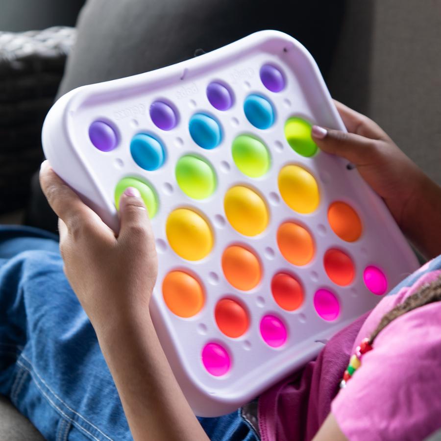 DIMPL POPS DELUXE, JUEGO SENSORIAL, IDEAL PARA MANOS INQUIETAS