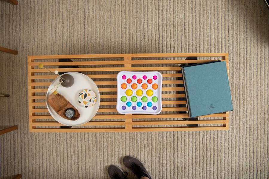DIMPL POPS DELUXE, JUEGO SENSORIAL, IDEAL PARA MANOS INQUIETAS