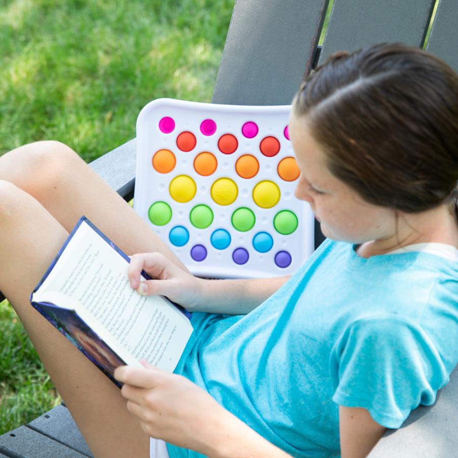 DIMPL POPS DELUXE, JUEGO SENSORIAL, IDEAL PARA MANOS INQUIETAS