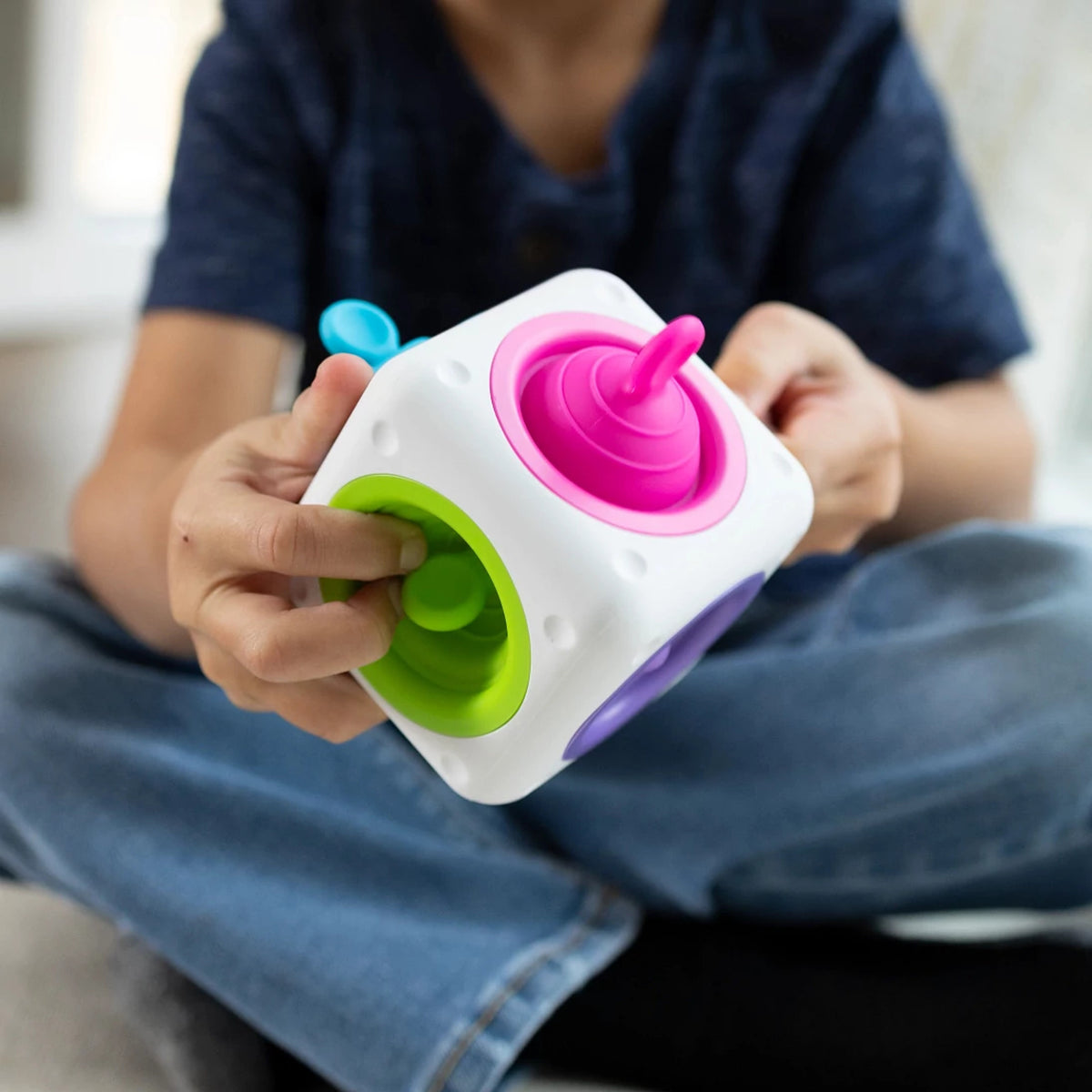 TUGL CUBE, CUBO SENSORIAL Y FIDGET
