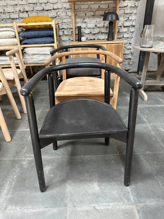 Silla comedor Palma Negra (con detalles)