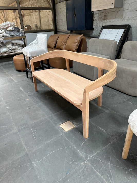 Banqueta con respaldo