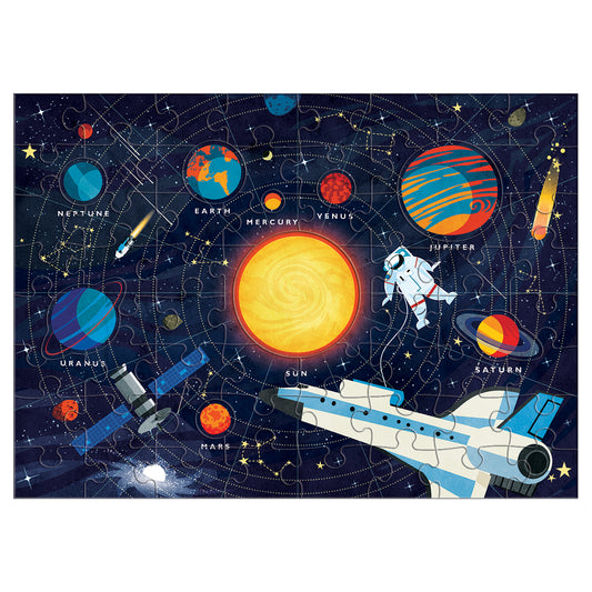 PUZZLE 70PCS, GEOGRAFIA SISTEMA SOLAR