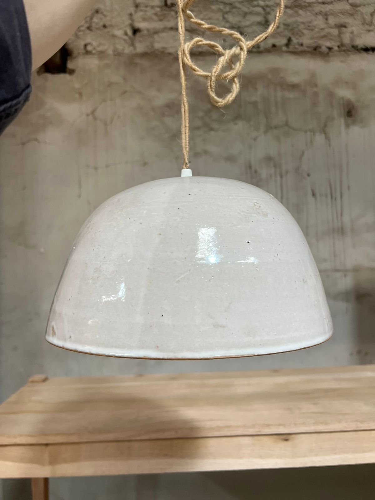 Lámpara de techo cerámica