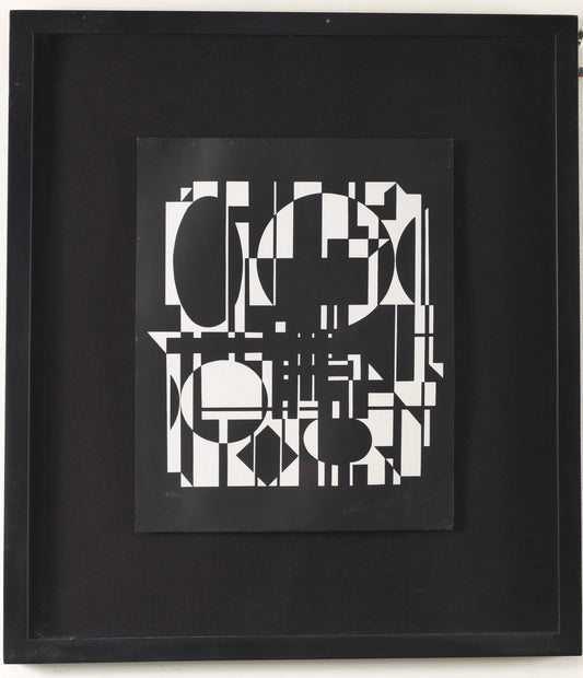 VICTOR VASSARELY - CUADRO 410