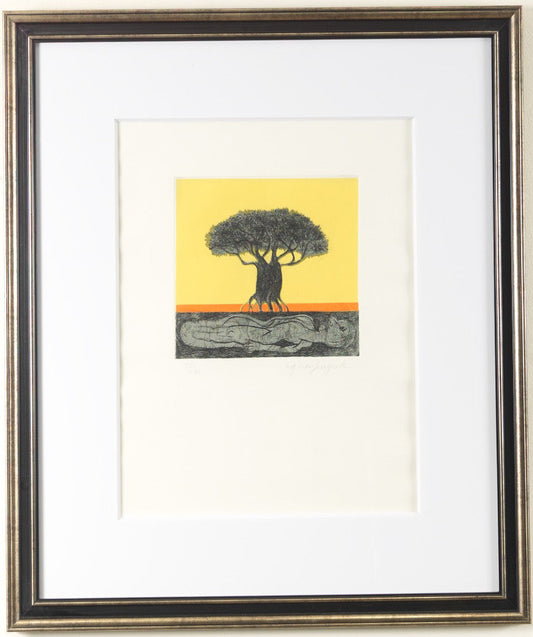 Gonzalo Cienfuegos Serigrafía - CUADRO 711