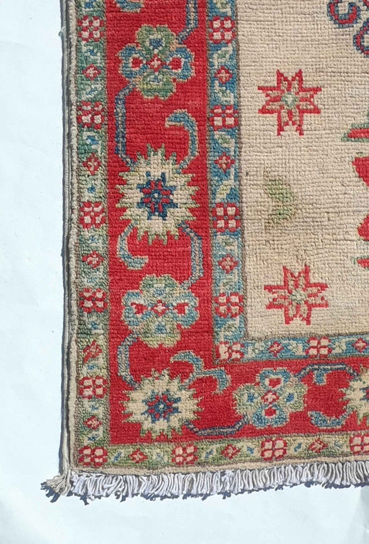 Alfombra Lana, Kazak 1.20 x 0.80 mts. 0090