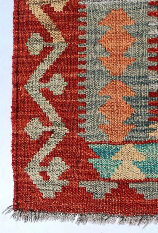 Alfombra Lana, Kelim Kashkuli 1.50 x 1.00 mts. 0328