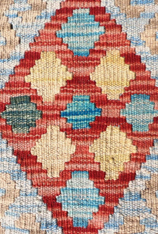 Alfombra Lana, Kelim Kashkuli 1.50 x 1.00 mts. 0336