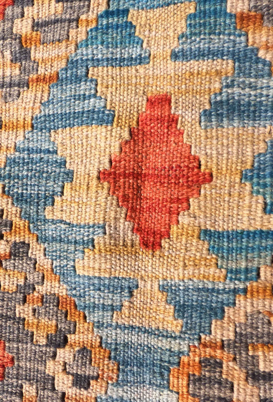 Alfombra Lana, Kelim Kashkuli 1.50 x 1.00 mts. 0357