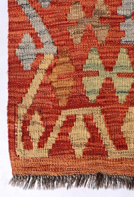 Alfombra Lana, Kelim Kashkuli 1.60 x 1.10 mts. 0019